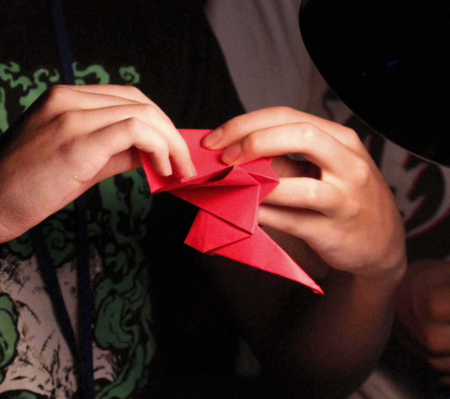 Origami crane